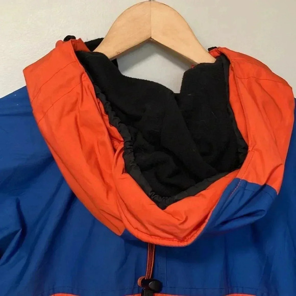Nike ACG multi pockets orange blue  jacket with hood - Picture 12 of 13